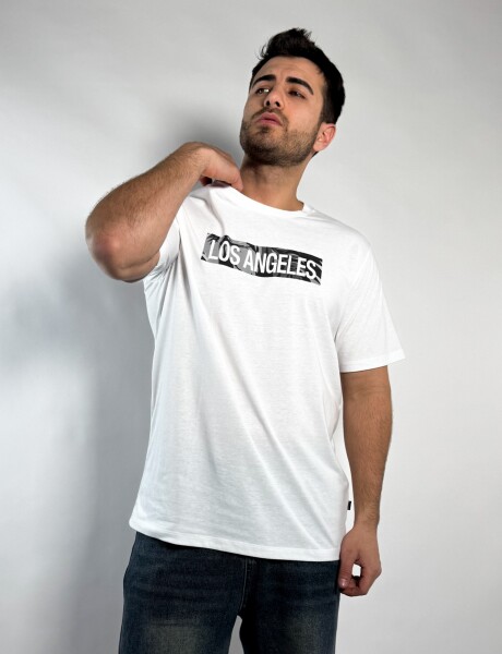 Remera estampada Buley Blanco