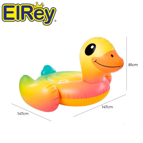 Colchoneta Patito Inflable Intex Piscina Playa Verano Inx57556