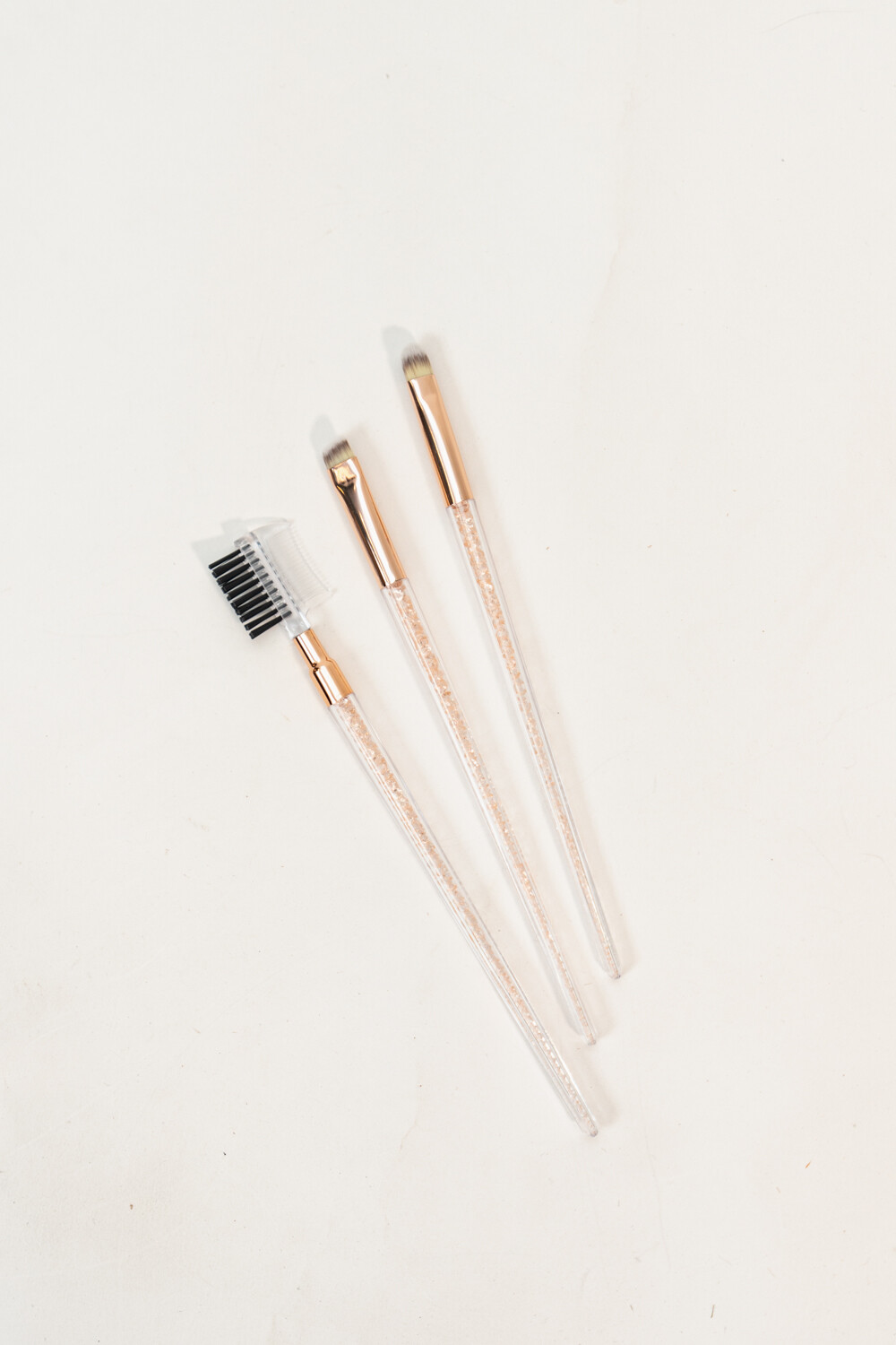 Set De Brochas Glitter, X3 Piezas Color Unico