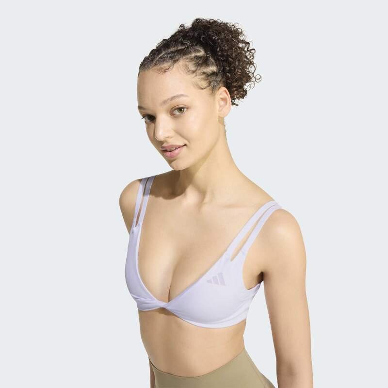 Top Adidas Optime Workout Twist Reversible Blanco