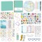 Set De Papelería Infantil Pastel Verde