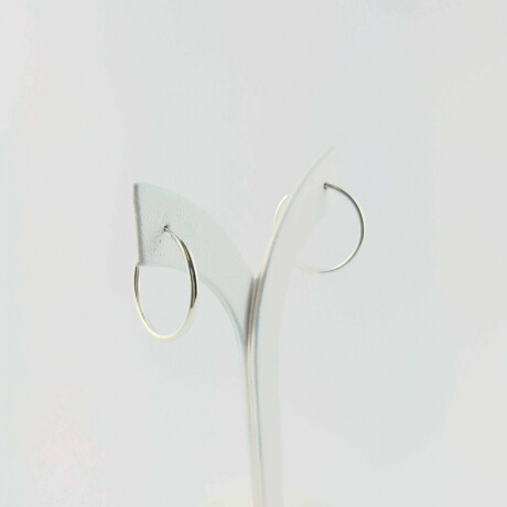 Aros de Plata 925 Modelo Porteños