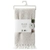 MANTA HILO BEIGE COMB 125X150CM Unica
