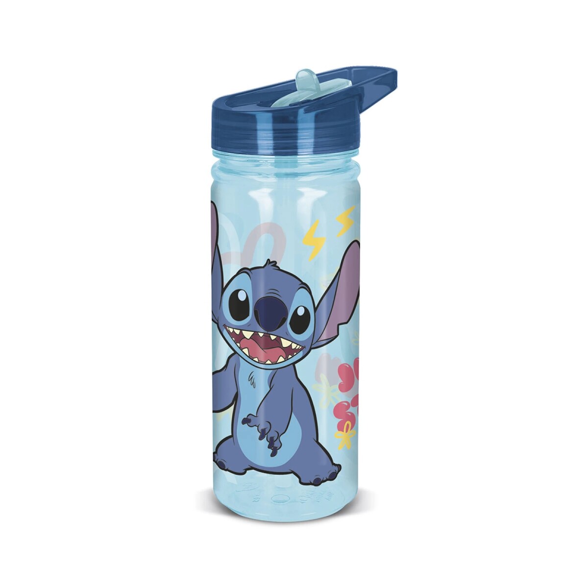 Botella Infantil Tritán 580ML con Pajita - STITCH 