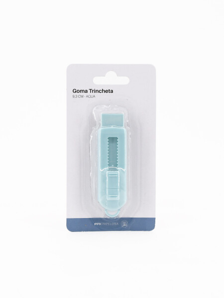 GOMA TRINCHETA VERDE AQUA