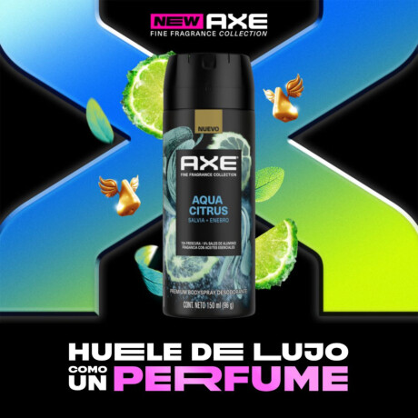 Axe Deo Aerosol Aqua Citrus 150ml Axe Deo Aerosol Aqua Citrus 150ml