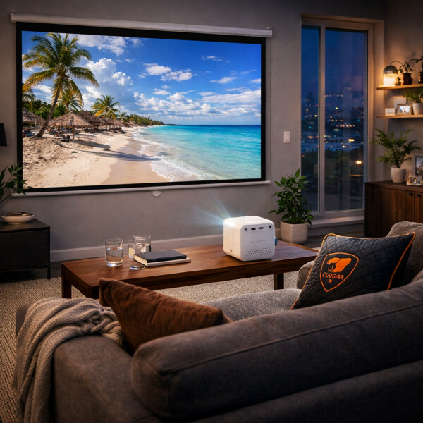 Proyector Wanbo New T2 Max Bluetooth Wifi + Pantalla PK PROYECTOR WANBO NEW T2 MAX + PANTALLA