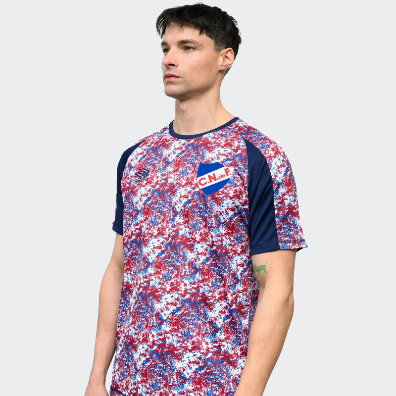Remera Umbro Nacional Pro Training Active Multicolor