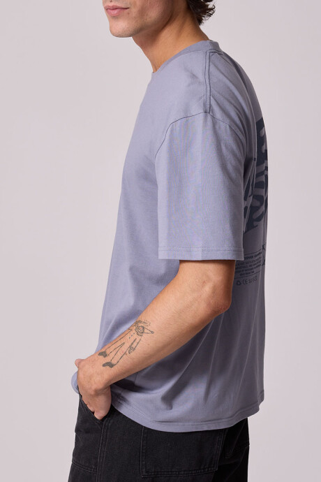 T-SHIRT YOMIN DIXIE Gris Claro