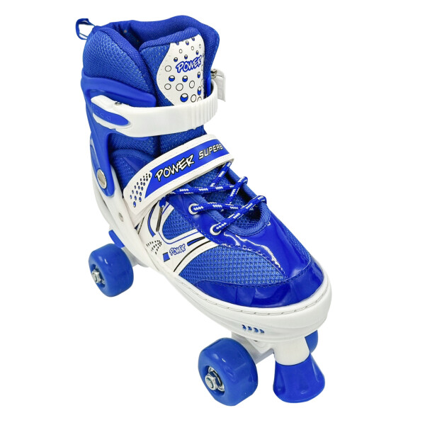 Patin Artistico Semi Profesional Patines Niños Infantil Variante AZUL TALLE M