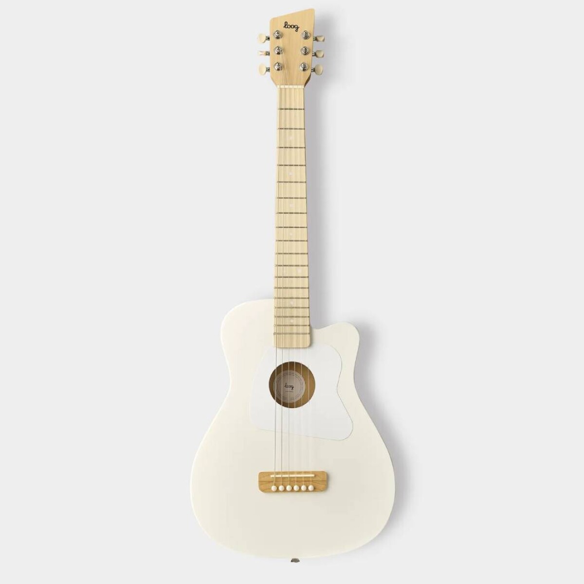 Guitarra Acústica Loog PRO 6 - Blanca 