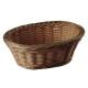 Cesto oval ratan plast 18.5X13.5X7 cm marron Sunnex Cesto oval ratan plast 18.5X13.5X7 cm marron Sunnex