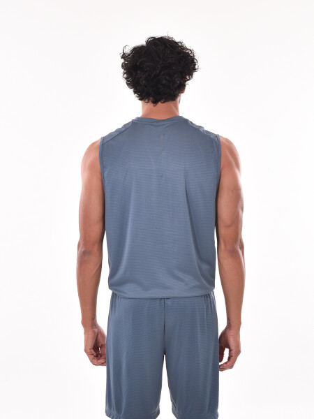 MUSCULOSA GIORGOS AZUL PIEDRA