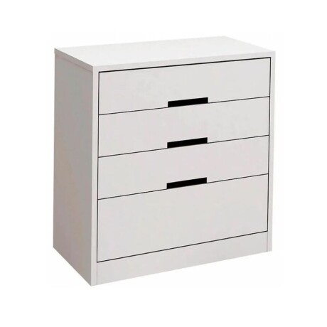 Comoda Mdp Blanco S824 Comoda Mdp Blanco S824