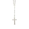 Rosario Virgen Milagrosa - Plata 925 - Sin Piedra - RO3005 Sinpiedra