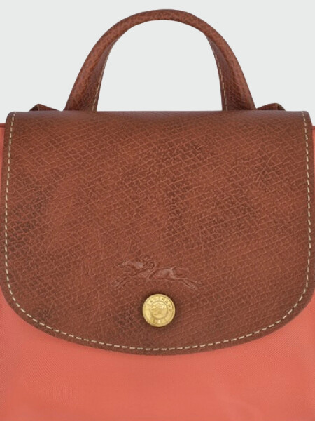 Longchamp - Le Pliage Original M BackPack Salmón