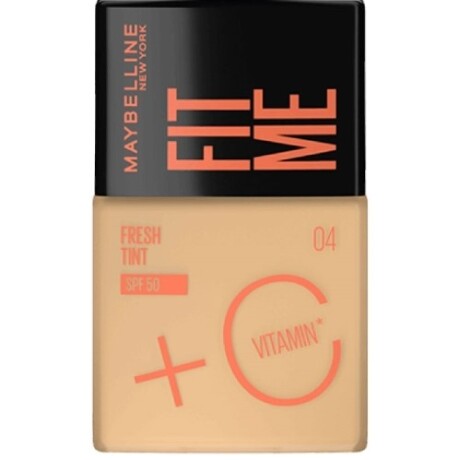 Base Maybelline Fit Me Fresh Tint Vitamina C FPS50 N°4 30ml Base Maybelline Fit Me Fresh Tint Vitamina C FPS50 N°4 30ml