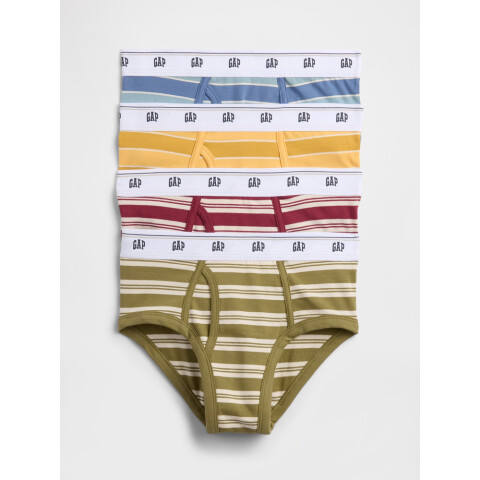 V-4PK BRIEFS STRIPE FAL MULTI STRIPE