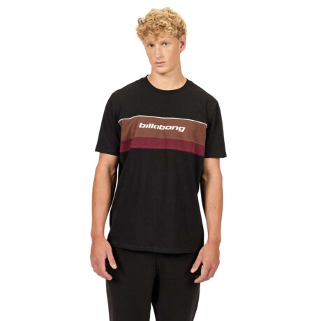 Remera Billabong Grid Negro
