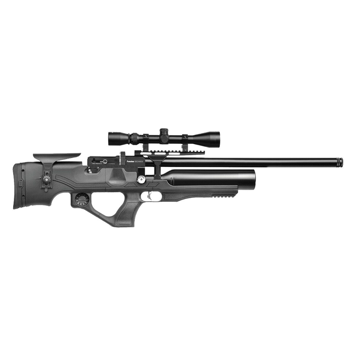Rifle Chumbera PCP Puncher Ekinoks Semi-auto Calibre 6.35mm Synthetic 