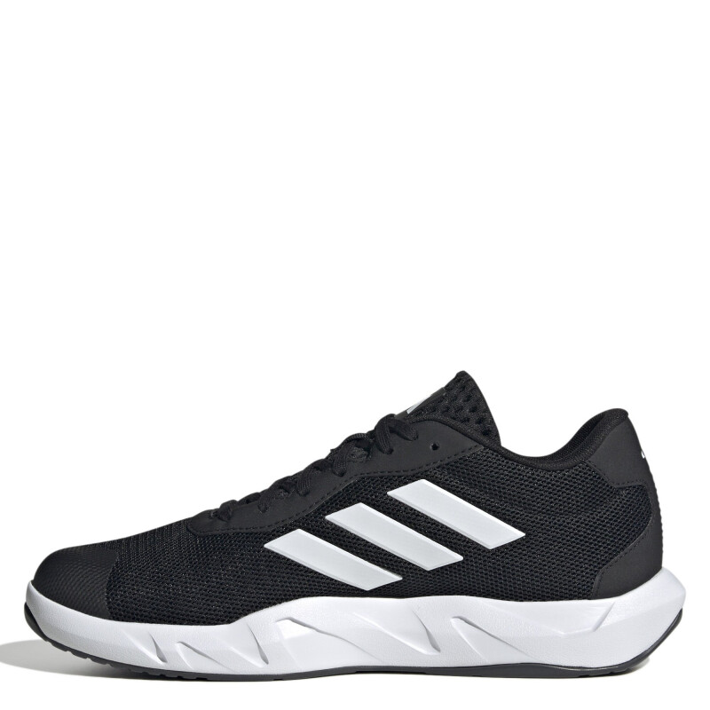 Championes de Hombre Adidas Amplimove Trainer Negro - Blanco