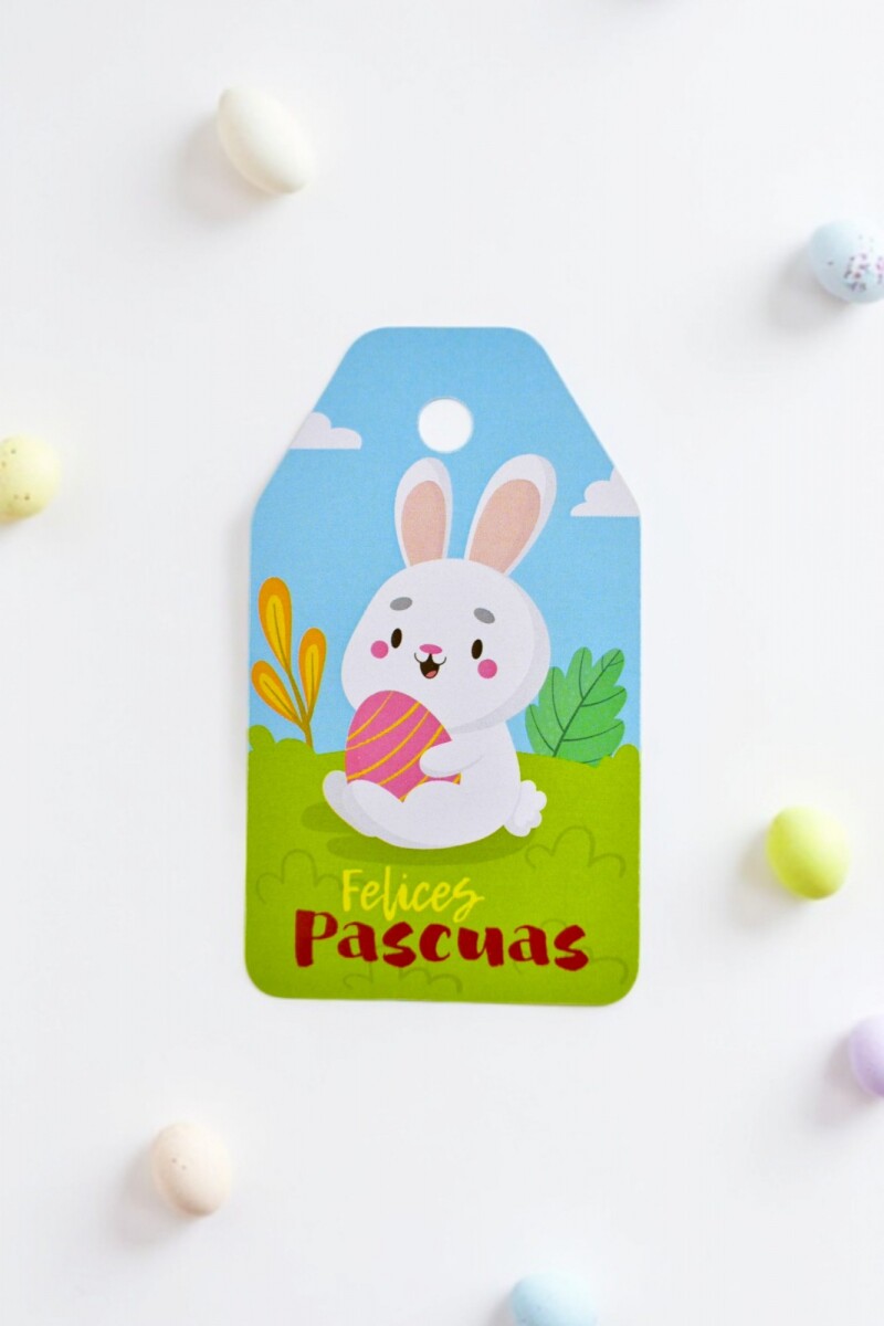 Tag pascua 5x8,5. - DISEÑO 3 