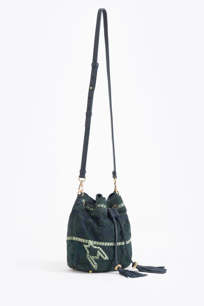 BANDOLERA POULE Jungle Petrol
