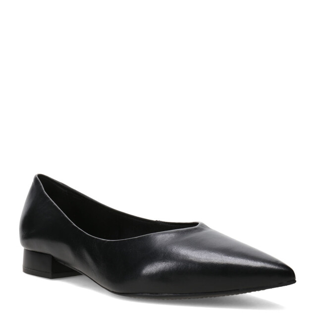 Zapatos de Mujer Bottero En Punta Taco Cuadrado Negro