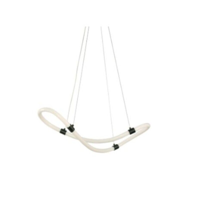 COLGANTE LED TUBE 20W 3000K NEGRO COLGANTE LED TUBE 20W 3000K NEGRO