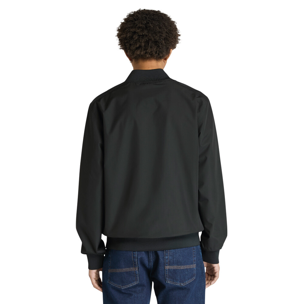 Casaca WaterResistant Mid-Season Bomber Hombre Black