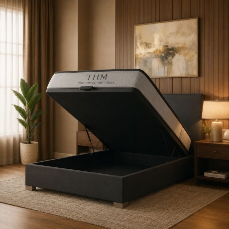 Sommier Baul Plaza Y Media HAMPTONS Hybrid Ruthenium Sommier Baul Plaza Y Media HAMPTONS Hybrid Ruthenium