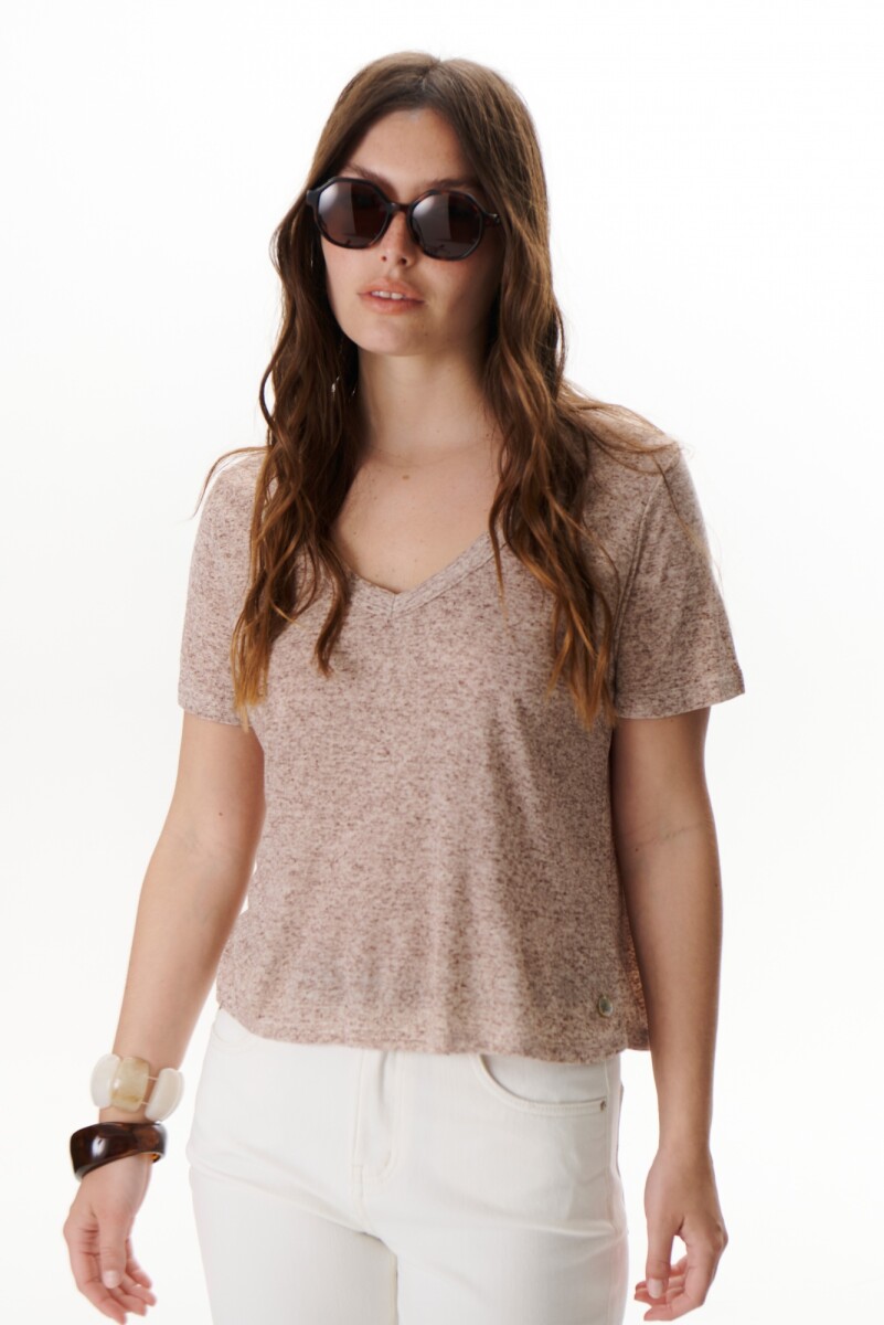 REMERA QUINTO - MARRON 
