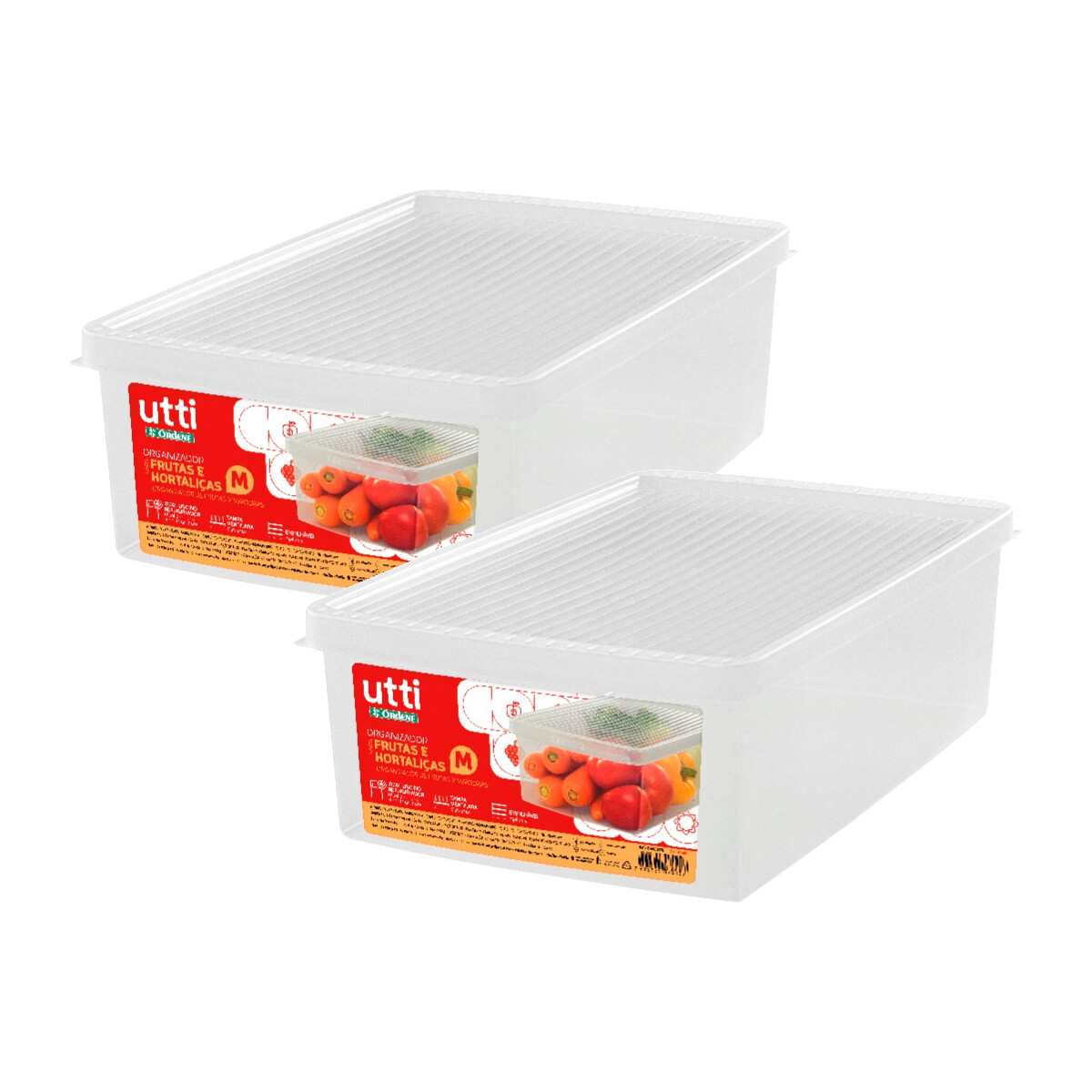 Set x2 Caja G 10,3 lts - TRANSPARENTE 