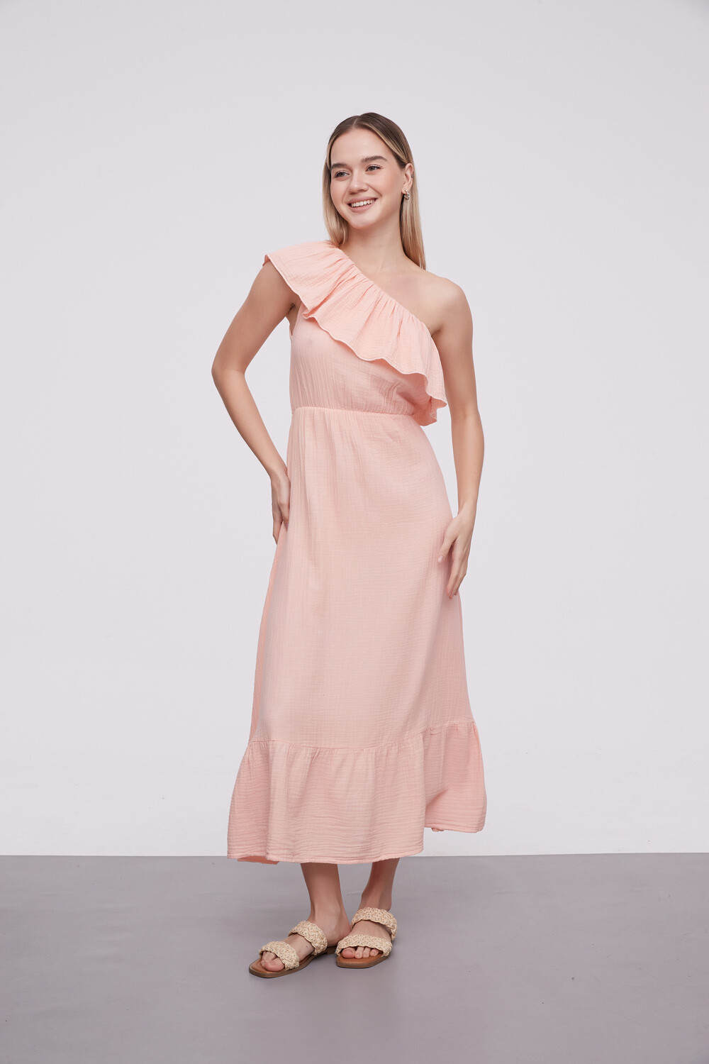 Vestido Tansin Rosa Viejo