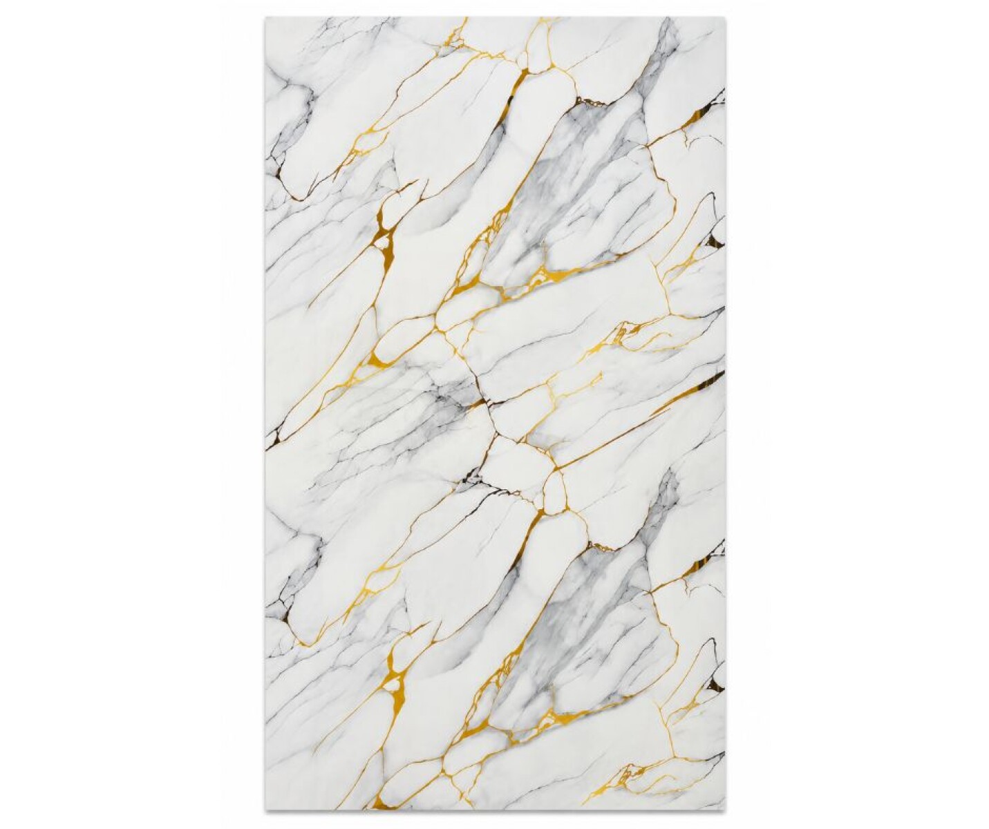 Placa PVC marmol 1,22x2,44m - blanco con dorado GM81932JX 