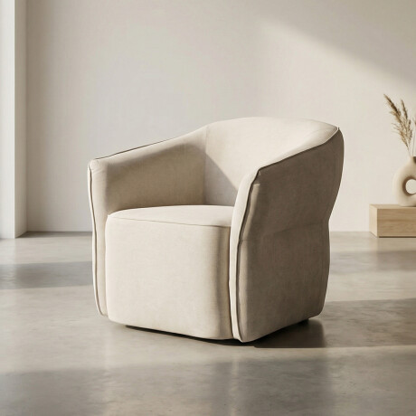 Butaca Pavia - Tela Microfibra 2203 (Beige)