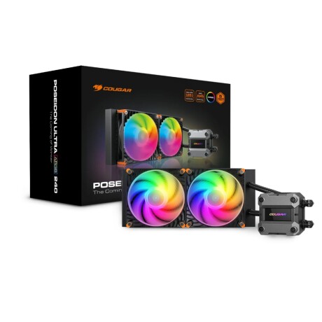Water Cooling Cougar Poseidon Ultra 240 Argb Bk 001