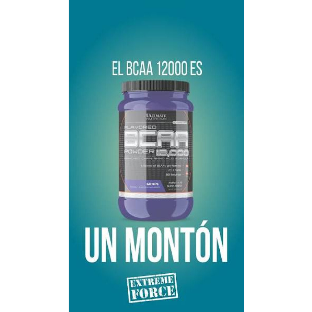 Ultimate Nutrition BCAA 12000 | 60 Servicios Ultimate Nutrition BCAA 12000 | 60 Servicios