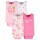 Set x4 Bodies manga corta summer