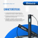 Cuerda Saltar Con Contador Digital Bosco Cardio Crossfit Gym Negro