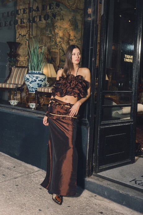 Cabbage Skirt Chocolate