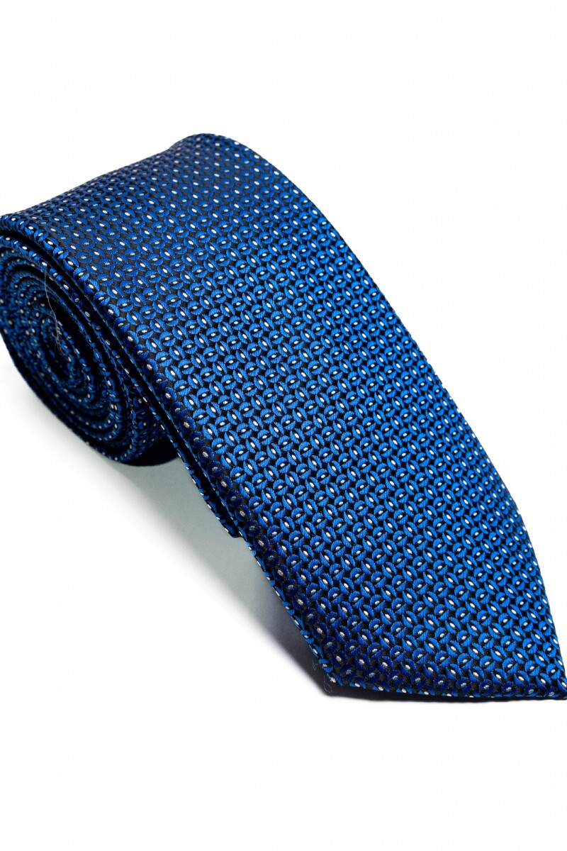 Corbata 8 cm AZUL COBALTO