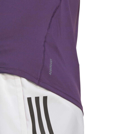Remera Adizero Essentials Running de Hombre Morado