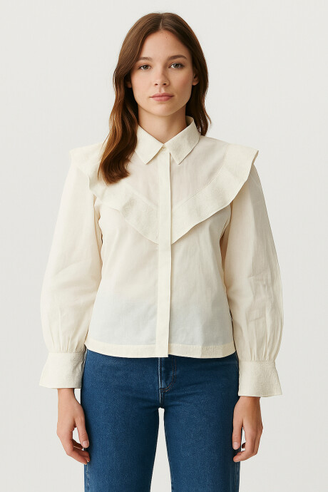 Camisa Hariet Crudo / Natural