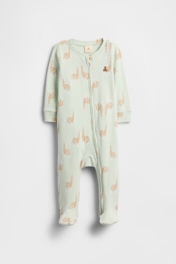 Pijama Bebé Soft Mint Green 074-80