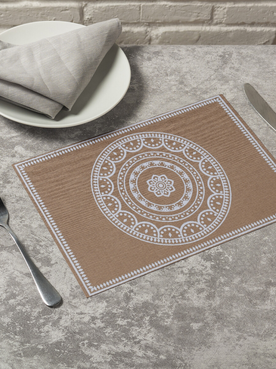 INDIVIDUAL MANDALAS - BLANCO 