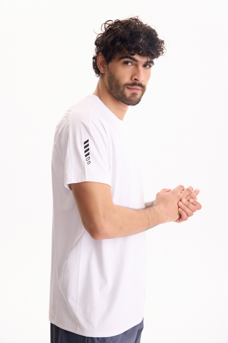 Remera DryFit Core Blanco