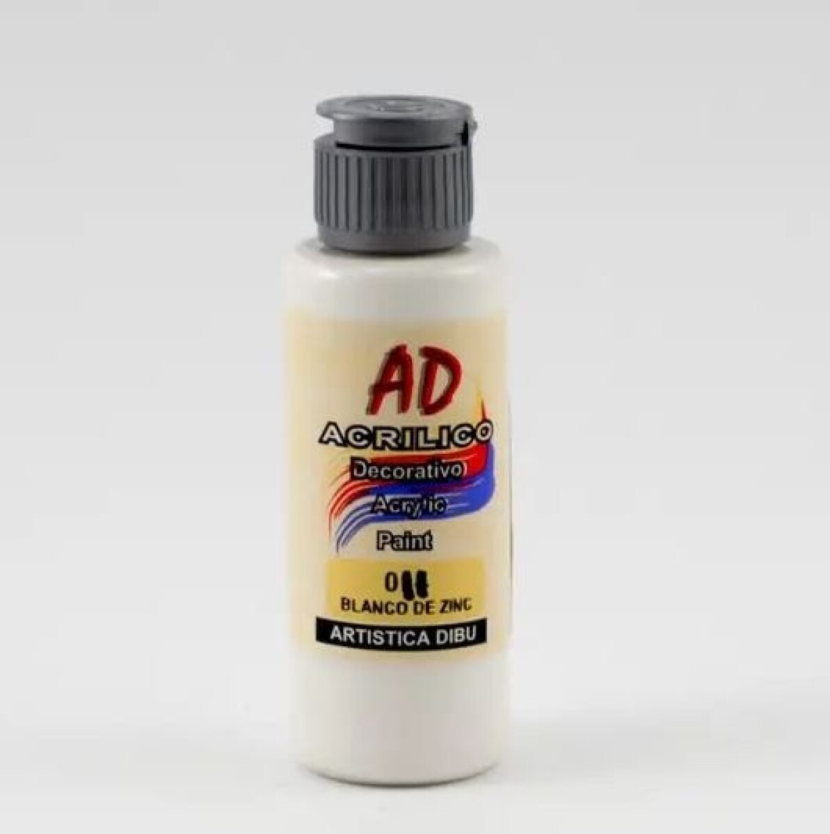 Acrílico Decorativo Ad 60 Ml Blanco De Zinc 