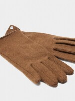 Guantes De Lana camel