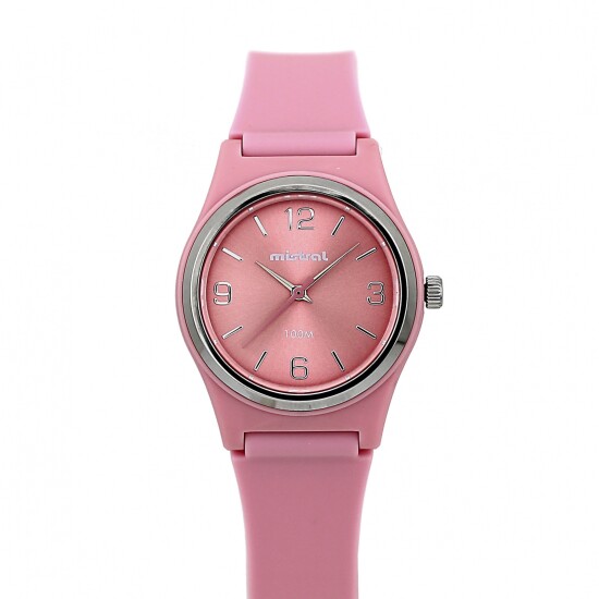 Reloj Mistral Deportivo Silicona Rosa 0